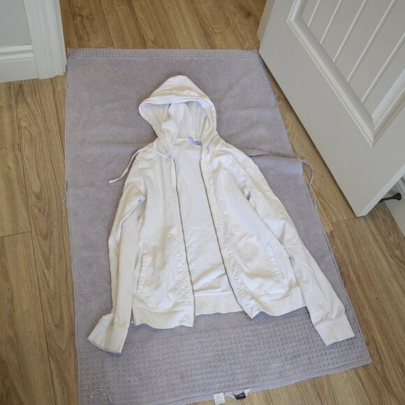 White Denver Hayes Hoodie - Picture 2 of 4